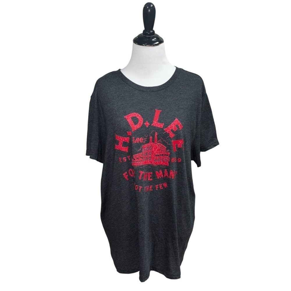 Lee Women's Size XL  Crew Neck T-Shirt Top NWT H.D.Lee For the Many Not the Few